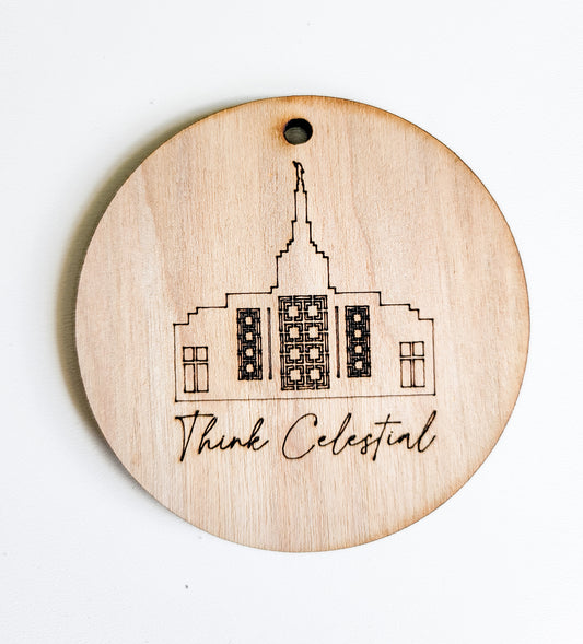 Custom Idaho Falls Temple Ornament (BULK PRICING AVAILABLE)